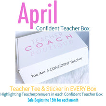Load image into Gallery viewer, Confident Teacher Box (SOLD OUT)