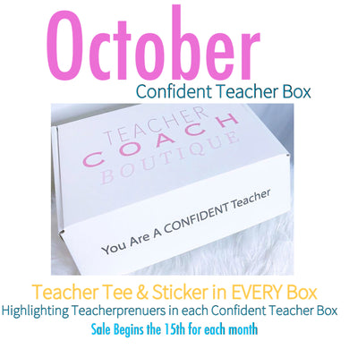 Confident Teacher Box (SOLD OUT)