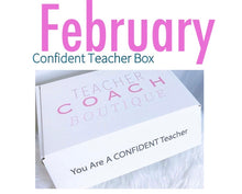 Load image into Gallery viewer, Confident Teacher Box (SOLD OUT)